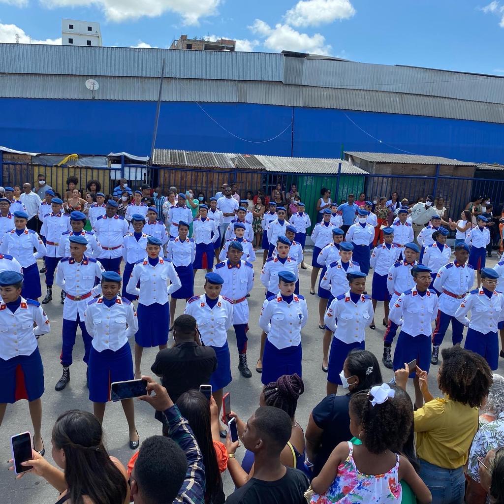 Candeias Colégio Da Polícia Militar Realiza Solenidade De Formatura De 91 Alunos Do Ensino 2705